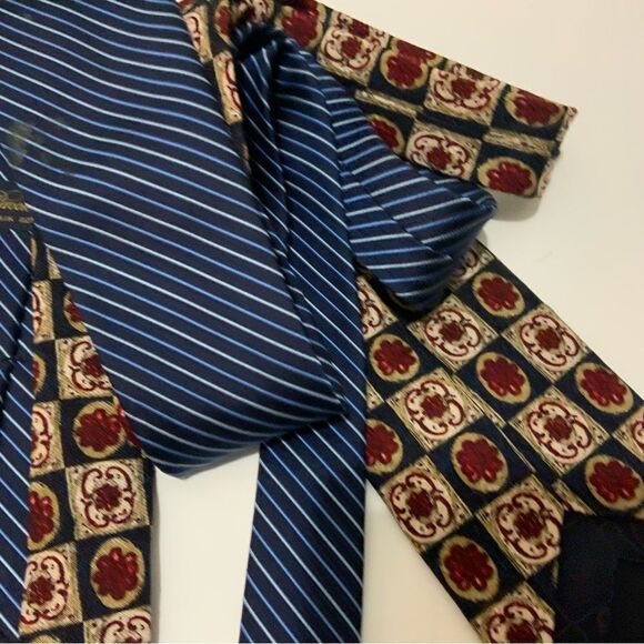 Brooks brothers neck tie 2 PCs set - Picture 6 of 10